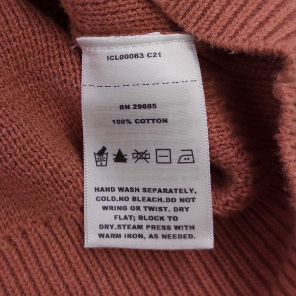 Pendleton Women's Harding Graphic Cotton Pullover Sweater Faded Rose Size M EUC - Picture 11 of 16